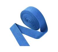Risdany 20M/Rotolo 20-50mm Fettuccia in Cotone Poliestere, Fettuccia in Tela, Cinghie per Zaino, Reggette, Fettuccia in Twill,Blu Reale,25 mm
