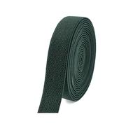 Risdany 3 Metri di Elastico da 10-50 mm, Nastro da Cucito per Biancheria Intima, Elastico per Vestiti, Accessori da Cucito,Verde Scuro,38 mm