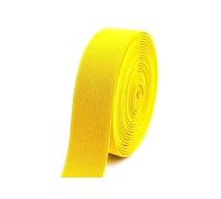 Risdany 3 Metri di Elastico da 10-50 mm, Nastro da Cucito per Biancheria Intima, Elastico per Vestiti, Accessori da Cucito,Giallo,15 mm