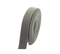 Risdany 3 Metri di Elastico da 10-50 mm, Nastro da Cucito per Biancheria Intima, Elastico per Vestiti, Accessori da Cucito,Grigio,25 mm