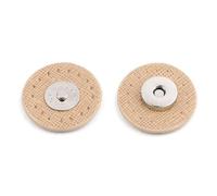 Risdany 5 Bottoni Automatici magnetici da Cucito, Chiusure Metalliche Rotonde per Portafogli Fai da Te, Borse e lavori Artigianali, Accessori per Chiusure di Cucito sicure,31 Millimetri