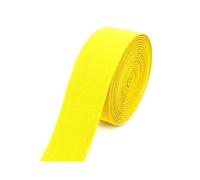 Risdany 5 Metri di Elastico da 10-50 mm, fettuccia Elastica per Pantaloni, Spallacci per Biancheria Intima, Accessori per Cucire e Abbigliamento,Giallo,25 mm