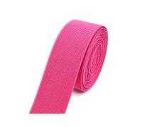 Risdany 5 Metri di Elastico da 10-50 mm, fettuccia Elastica per Pantaloni, Spallacci per Biancheria Intima, Accessori per Cucire e Abbigliamento,Rosa Caldo,10 mm