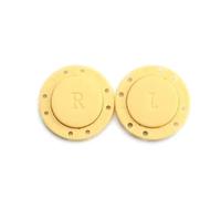 Risdany 5 Paia Bottoni da Cucito Bottoni Invisibili con Pietra Magnetica Bottoni Magnetici Automatici per Set da Cucito per Cucito/Cardigan/Giacca,Rosso,26 mm