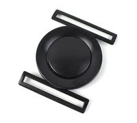 Risdany 6 Fibbie per Cinture in Metallo da 50 mm, Bottoni Decorativi per Giacche a Vento, Chiusure Fai da Te per Giacche e Borse/Indumenti.