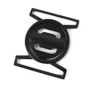 Risdany 6 Fibbie per Cinture in Metallo da 50 mm, Bottoni Decorativi per Giacche a Vento, Chiusure Fai da Te per Giacche e Borse/Indumenti.