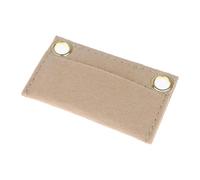 Risdany Borsa a Tracolla Interna migliorata da 2 Pezzi - Portafoglio Organizer con Fodera in Feltro, Dotata di Porta Carte e Tasca con Cerniera. Accessori,5x9,5 cm