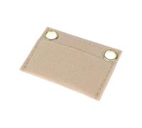 Risdany Borsa a Tracolla Interna migliorata da 2 Pezzi - Portafoglio Organizer con Fodera in Feltro, Dotata di Porta Carte e Tasca con Cerniera. Accessori,6x8cm