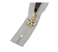 Risdany Cerniera in Metallo con Cerniera Chiusa da 2 Pezzi 3# 15-30 cm, per Borse da Cucito, Portafogli, Accessori per Kit di Riparazione di Abbigliamento,ChiudiFine-20 cm