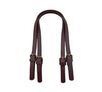 Risdany Cinghie per Borsa Regolabili da 2 Pezzi da 1,5 cm, Pelle a Strati, Cinghie di Ricambio per Borsa a Tracolla