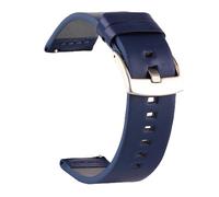 Risdany Cinturino in pelle casual ed elegante da 24 mm, stile alla moda e casual, comodo e traspirante, adatto all'uso quotidiano.,24 millimetri