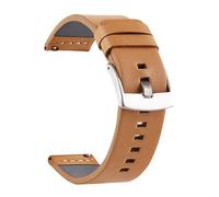 Risdany Cinturino in pelle impermeabile da uomo, resistente al sudore, accessorio casual universale, da 18-24 mm, con rivestimento protettivo.,18 millimetri