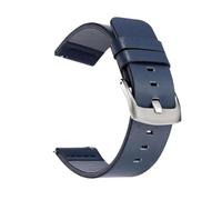 Risdany Cinturino per orologio da uomo in pelle da 18-24 mm, impermeabile, antisudore, traspirante, cinturino di ricambio universale per l'uso quotidiano,18 millimetri