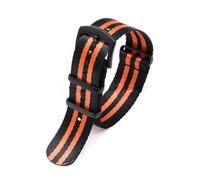 Risdany Cinturino sportivo unisex morbido da 20 mm e 22 mm di larghezza con fibbia nera, accessorio di ricambio,22 millimetri