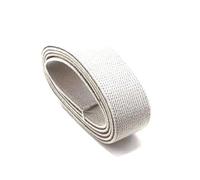 Risdany Elastico da 3 Metri e 3 cm, Elastico in Doppio Twill Addensato, Corda Elastica, Accessori per Abbigliamento Elastico Piatto,Grigio,30 mm