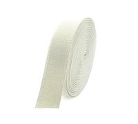 Risdany Fascia Elastica da 5 Metri 25-38 mm, utilizzata per Cucire Biancheria Intima di Pantaloni, Cinghie Elastiche,Beige,25 mm