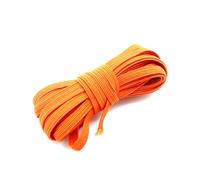 Risdany Fascia Elastica Elastica da 5 Metri, Fascia Elastica Colorata per Cucire per la casa, Accessori per Cucire per Abbigliamento,Arancia,6 mm