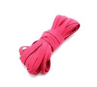 Risdany Fascia Elastica Elastica da 5 Metri, Fascia Elastica Colorata per Cucire per la casa, Accessori per Cucire per Abbigliamento,Rosso Anguria,6 mm