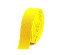 Risdany Fascia Elastica per Reggiseno da 2 Metri 10-50 mm, Cintura per Pantaloni da Cucire, fettuccia Elastica, Accessori di Abbigliamento,Giallo,10 mm