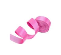 Risdany Fettuccia in Nylon Poliestere da 10 Metri, 0,7 mm di Spessore, 20-50 mm, fettuccia in Twill per Zaino,Rosa Chiaro,32 mm