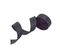 Risdany Fettuccia in Nylon Poliestere da 10 Metri, 0,7 mm di Spessore, 20-50 mm, fettuccia in Twill per Zaino,Nero,32 mm