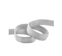 Risdany Tracolla Elastica per Reggiseno in Nylon da 5 Metri, 10 mm, Tracolla in Morbido Spandex, Finiture per Cucire Abiti,Grigio Argento,10 mm