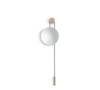 New Works Rise and Shine Specchio in Specchio con Peso in Ottone