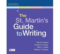 Rise B. Axelrod Charles R. Cooper Ellen Carillo The St. Martin's G (Tascabile)