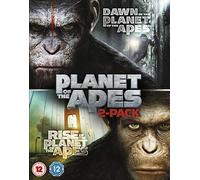 Rise Of The Planet Of The Apes/Dawn Of The Planet Of The Apes (2 Blu-Ray) [Edizione: Regno Unito] [Edizione: Regno Unito]