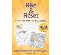 Rise & Reset: 32-Day Journey to a Better You, A Puzzle a Day with Unique Activities