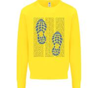 Rise & Run Felpa Jumper Per Corsa Marathon Cross Country Per Bambini