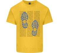 Rise & Run Maglietta Per Corsa Marathon Cross Country Per Bambini