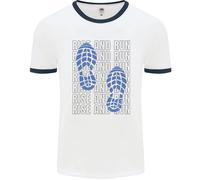 Rise & Run Running Marathon Cross Country Corridore Uomo Ringer