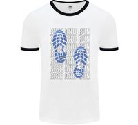 Rise & Run Running Marathon Cross Country Corridore Uomo Ringer