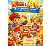 Rise & Shine: 32 Easy Breakfast Recipes Kids Can Make: Delicious, Fun, and Simple Morning Meals for Little Chefs