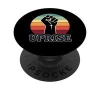 RISE Testo con Pugno Chiuso Forza Motivazione PopSockets PopGrip Adesivo