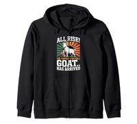 Rise The Fantasy Football GOAT Has Arrived Football Fans Felpa con Cappuccio