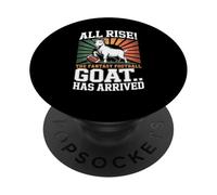 Rise The Fantasy Football GOAT Has Arrived Football Fans PopSockets PopGrip Adesivo