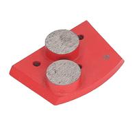 Risegun Blocco di Macinazione in Calcestruzzo, 3 Pezzi Grana 30 Doppio Segmento Blocchi Diamantati per Levigatura per Cemento/Vernice/Pavimenti