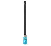 Risegun Portainserti Magnetico a Sgancio Rapido in Acciaio Inossidabile Blu - Prolunga per Inserti Avvitatore con Attacco Esagonale 1/4 di Pollice - Ideale per Trapani (150 mm)