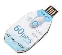 Risegun Registratore di Dati di Temperatura PDF Monouso, Registratore di Data Logger di Temperatura Fino a 10000 Gruppi, per Monitorare Il Processo di Trasporto e Conservazione degli Alimenti