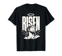 Risen Jesus Christian Resurrection Anime Manga Fede Maglietta
