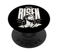 Risen Jesus Christian Resurrection Anime Manga Fede PopSockets PopGrip Adesivo