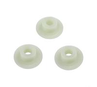RiseNova Confezione da 3 ingranaggi a vite senza fine per pompa dell'olio, parti di ricambio in plastica per motoseghe piccole a 2 tempi 25CC 38CC modelli 2500 3800