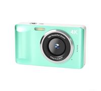 RiseNova Fotocamera digitale 64MP 4K con zoom 18X (verde) | Display da 2,8 pollici, messa a fuoco automatica, filtri integrati, design compatto per l'uso quotidiano
