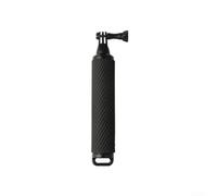 RiseNova Maniglia galleggiante da 22 cm per Insta360 e per action camera dji, selfie impermeabile con PC e struttura in acciaio inox (nero)