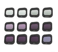 RiseNova per dji per mini 5 Pro Filter Kit con ND8 a ND64 Valori per | Include filtri UV, CPL, Star, per nebbia, ND8-64 e filtri notturni per un controllo creativo versatile