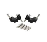 Riser Accessori Adattatore Di Estensione Morsetto Barra Della Maniglia Trascinamento Riser Del Manubrio Motociclo Da 28 Mm Per Trident 660 2021(Black)