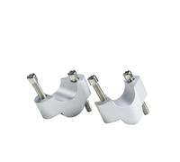 Riser Accessori Adattatore Estensione Morsetto Manubrio Per Riser Moto Per Multistrada Per V4 S Per Rally Pikes Peak(White)