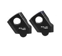 Riser Bar Mount Manubrio Morsetto Morsetto Di Sollevamento Del Manubrio Adattatore Di Estensione Del Manubrio Per CFMOTO CL-C450 CLC 450(Nero,28mm)